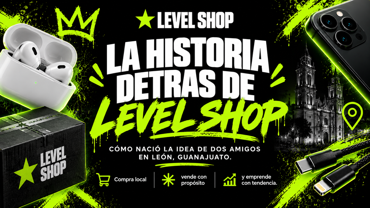 Level Shop: la idea de dos amigos en León que busca cambiar la forma de comprar y emprender