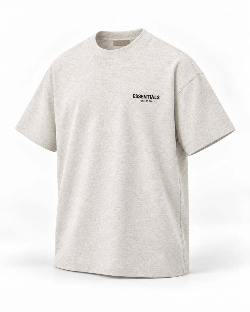 Essentials Fear of God T-Shirt Oversized - GRIS CLARO