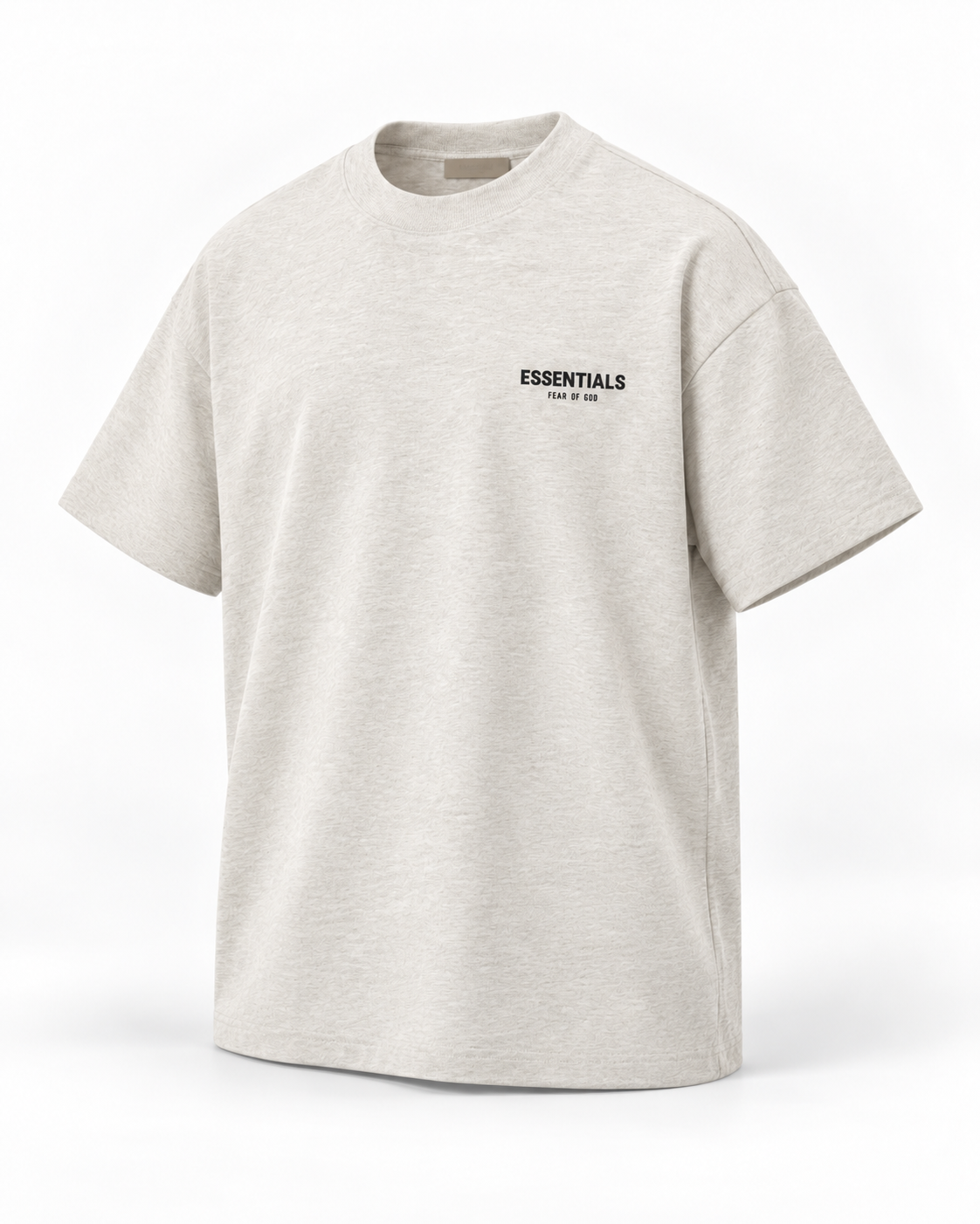 Essentials Fear of God T-Shirt Oversized - GRIS CLARO