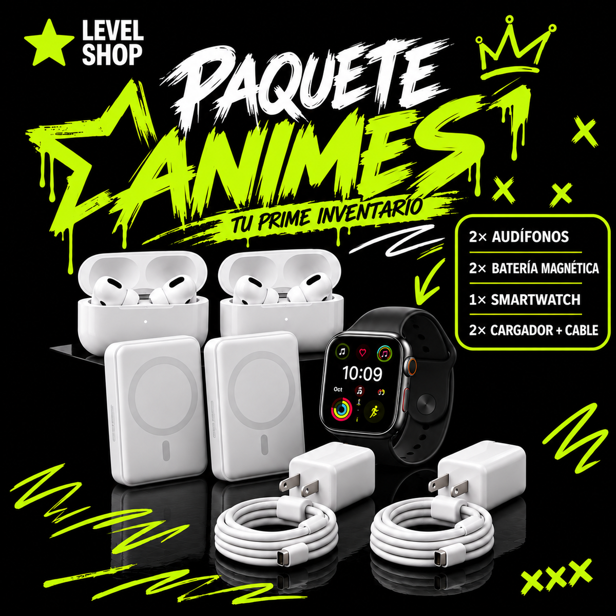 Paquete Animes · 7 artículos