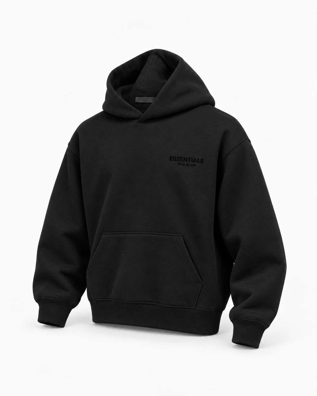 Essentials Fear of God Hoodie - NEGRO