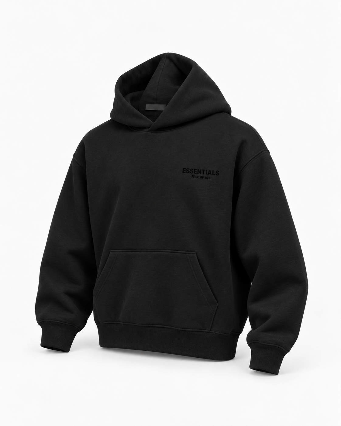 Essentials Fear of God Hoodie - NEGRO