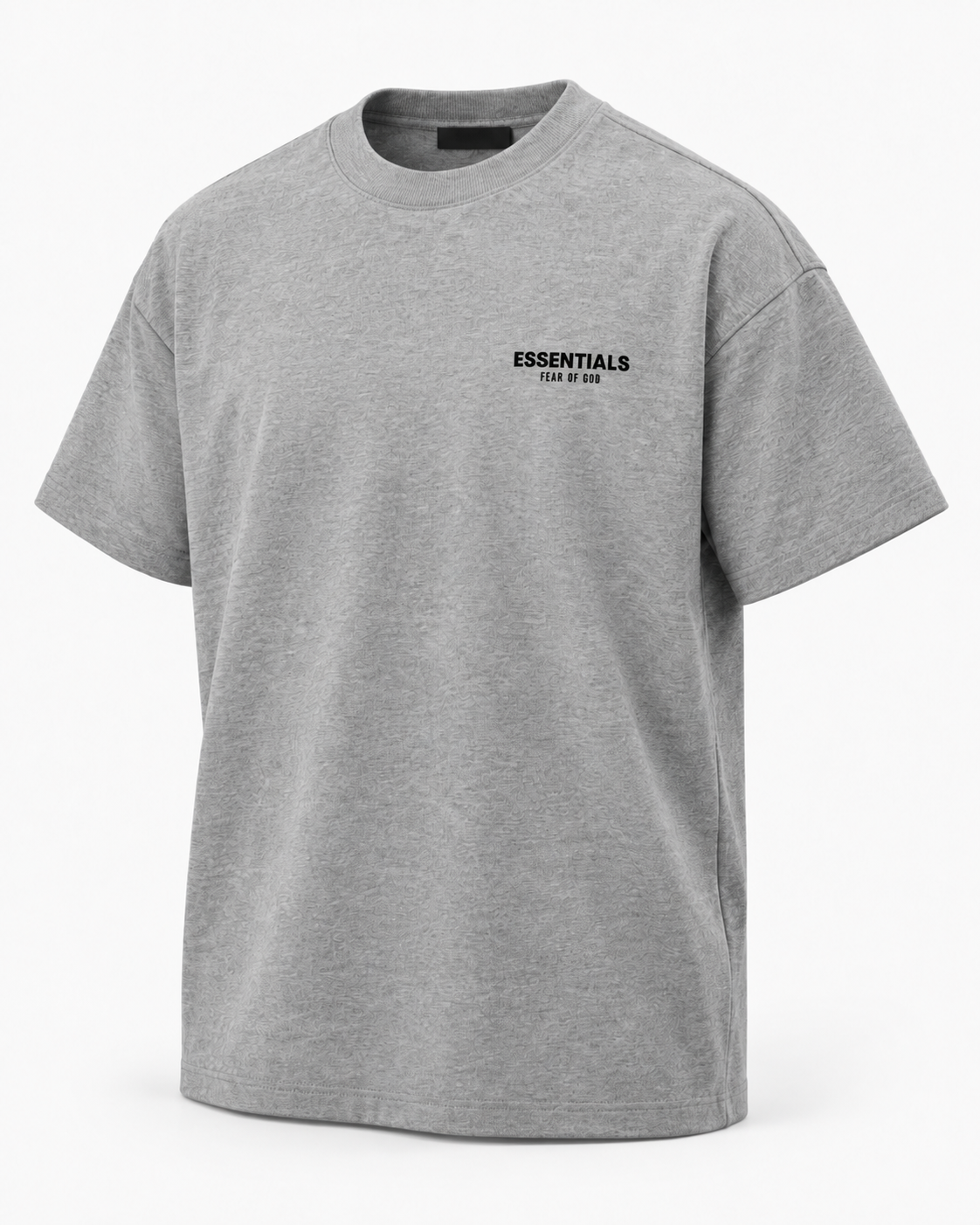 Essentials Fear of God T-Shirt Oversized - GRIS
