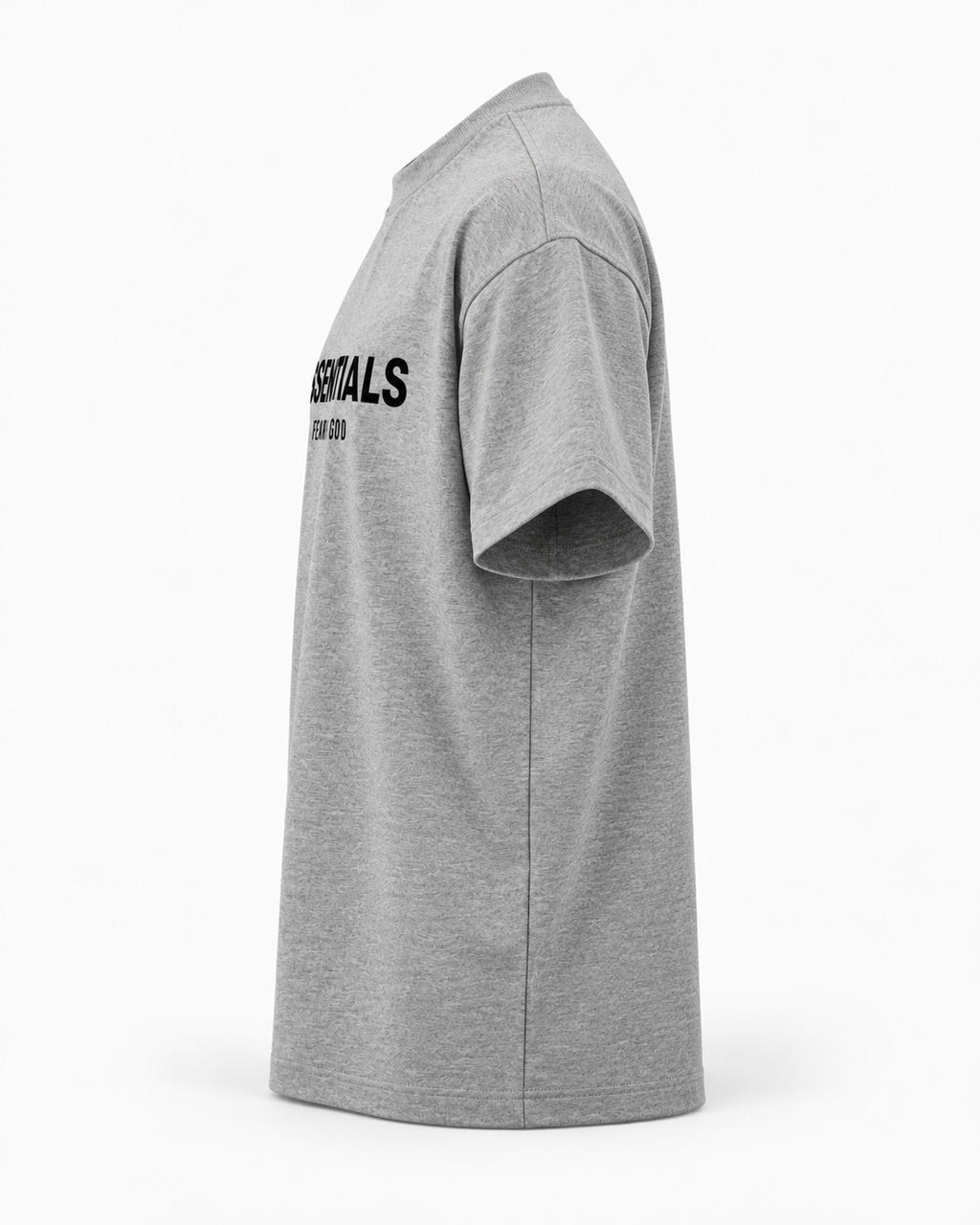 Essentials Fear of God T-Shirt Oversized - GRIS