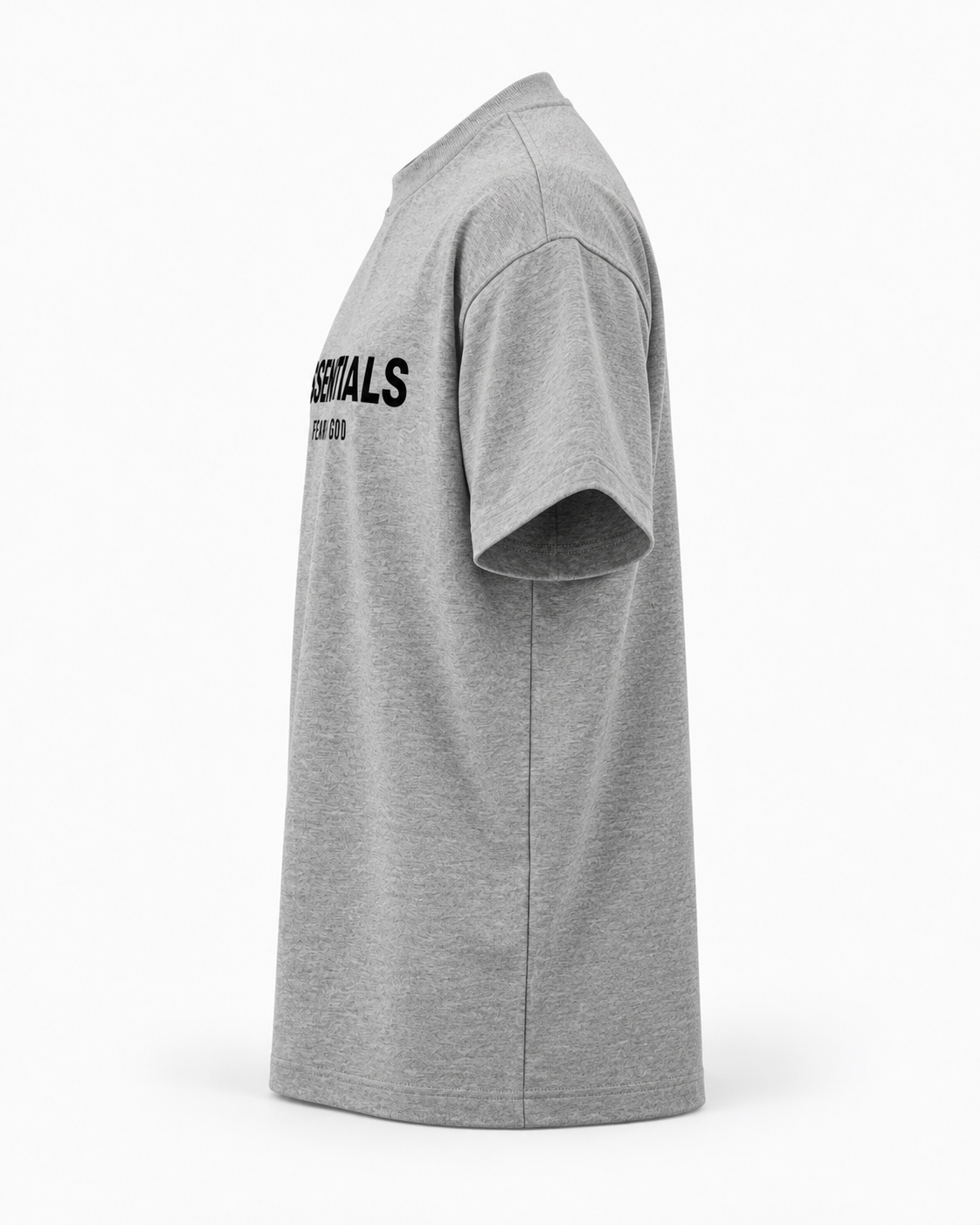Essentials Fear of God T-Shirt Oversized - GRIS