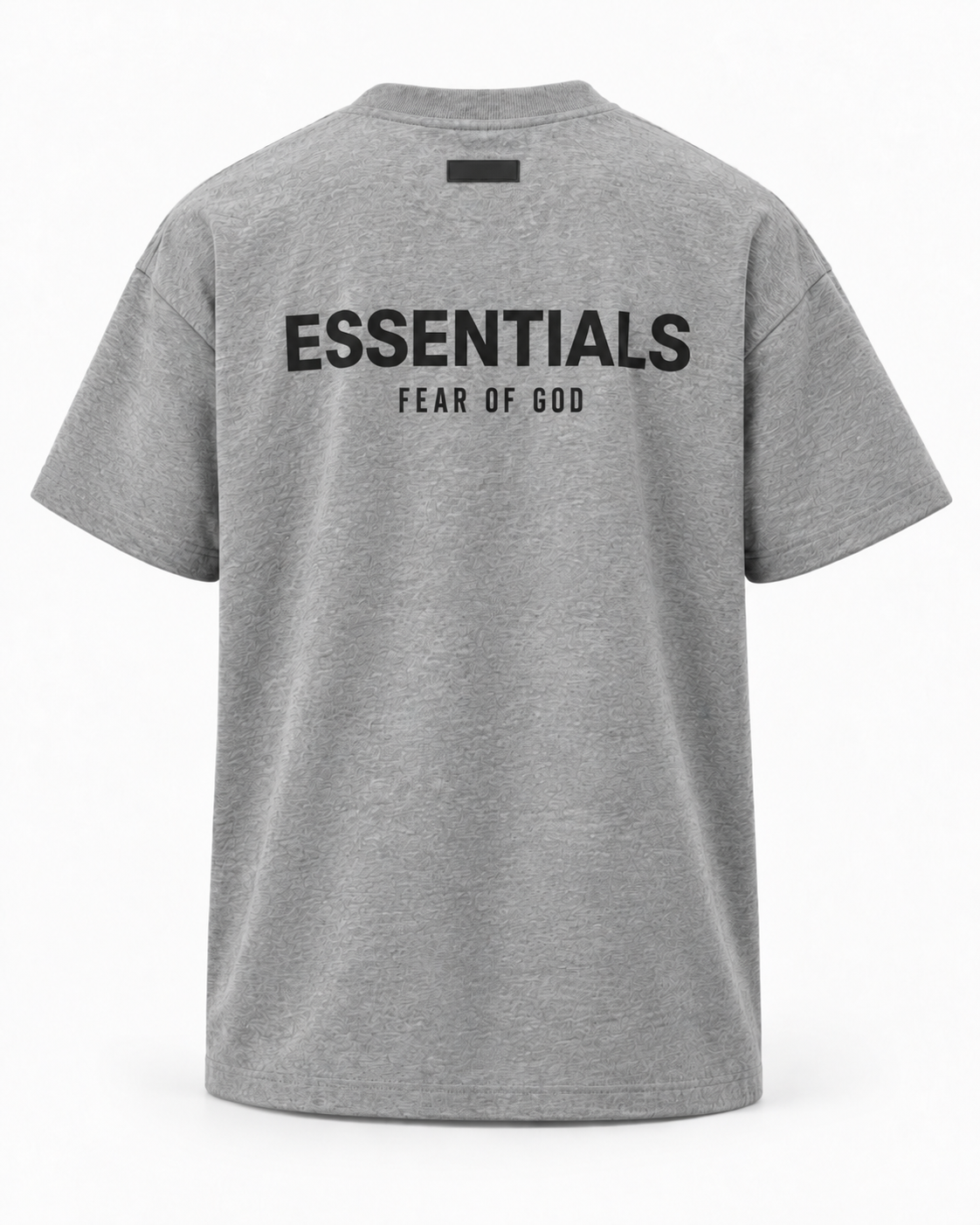 Essentials Fear of God T-Shirt Oversized - GRIS