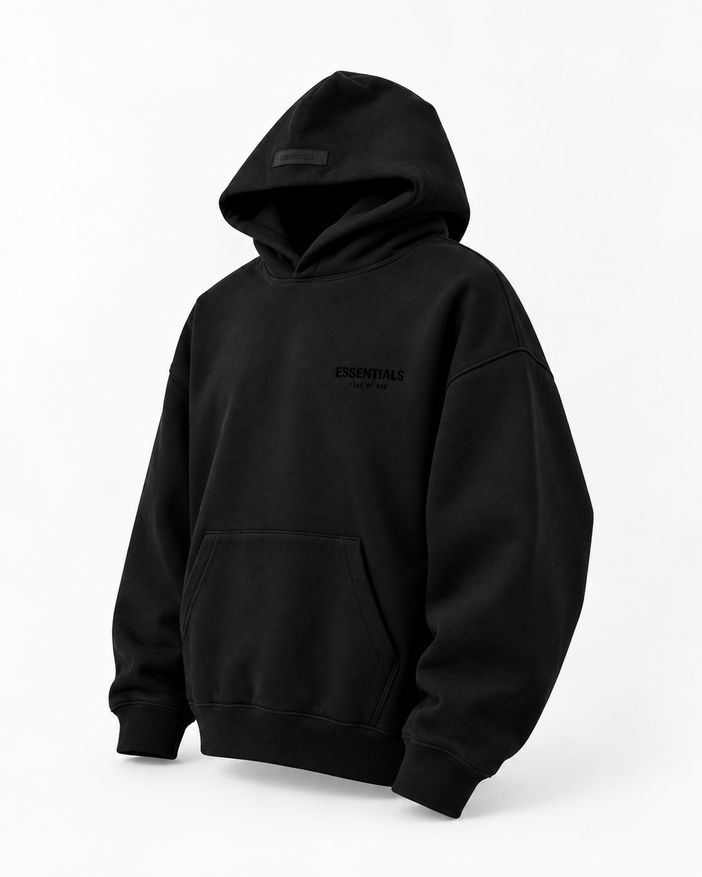 Essentials Fear of God Hoodie - NEGRO