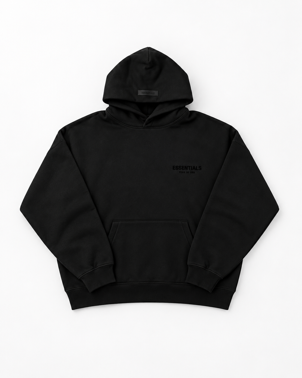 Essentials Fear of God Hoodie - NEGRO