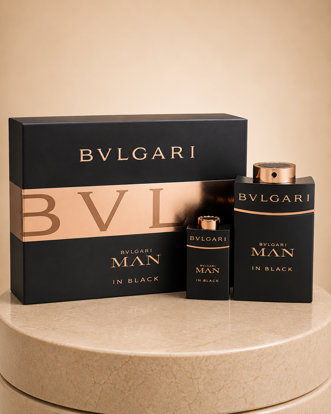 SET Bulgari MAN IN Black 2 PZAS