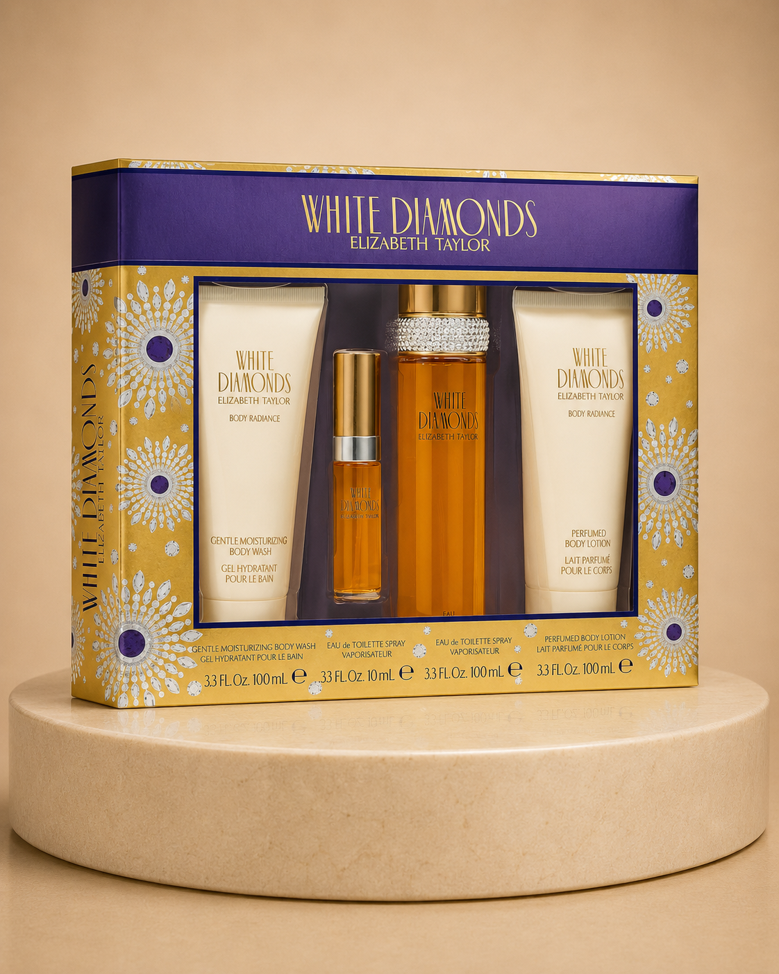 SET White DIAM 4 PZAS